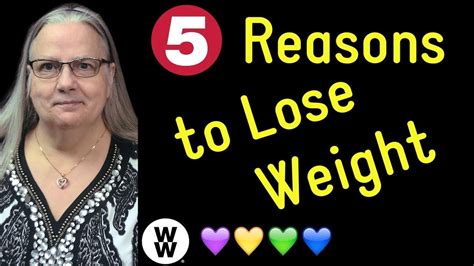 5 Reasons To Lose Weight Youtube