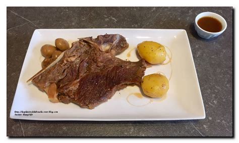 Côte découverte de veau à la poêle