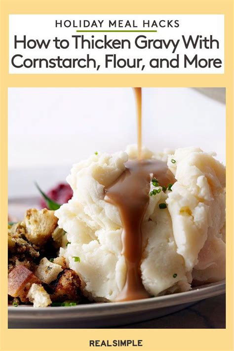 The amount of flour used in the roux determines how thick the sauce will be depending upon how much liquid is added. 6 Genius Ways to Thicken Gravy with Whatever You Have in ...