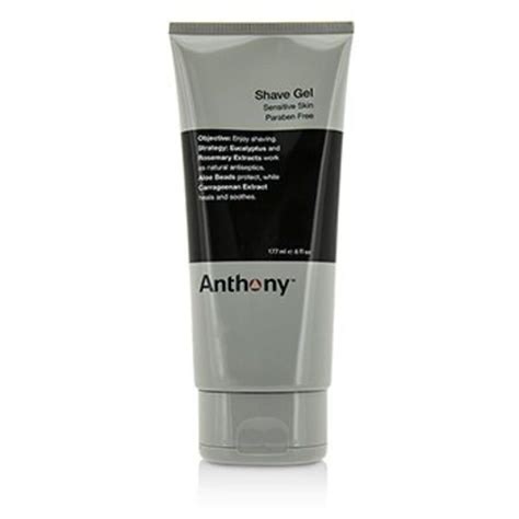 Anthony Logistics For Men Shave Gel Sensitive Skin 177ml 6oz 802609100286 Jomashop