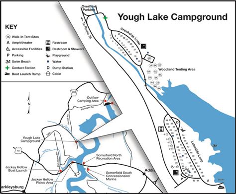 Yough Lake Campground At Tub Run Laurel Highlands River Tours