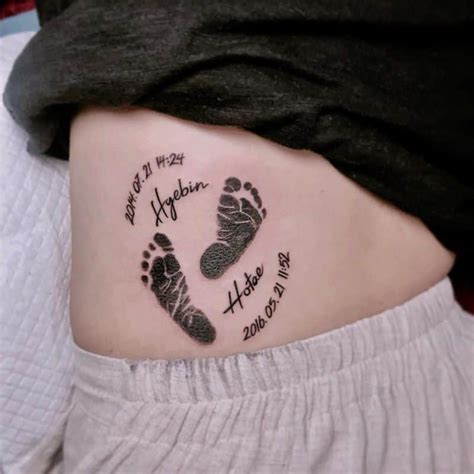 Get the child's first, last, or nickname tattooed for a straightforward memorial to the baby. 75 Most Popular Baby Footprint Tattoos, Symbols, and Ideas