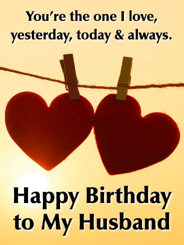 3 years later and i still can't believe that i am really married to such an amazing person. Birthday Cards for Husband | Birthday & Greeting Cards by ...