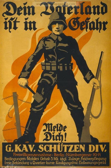 Examples Of Propaganda From Ww1 German Ww1 Propaganda Posters