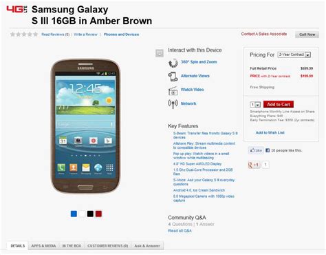 Verizon Launches Galaxy S Iii In Amber Brown And Black