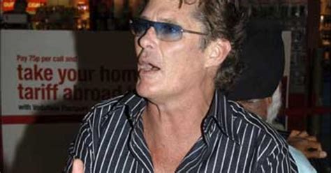 Report Hasselhoff Too Drunk To Fly Cbs News