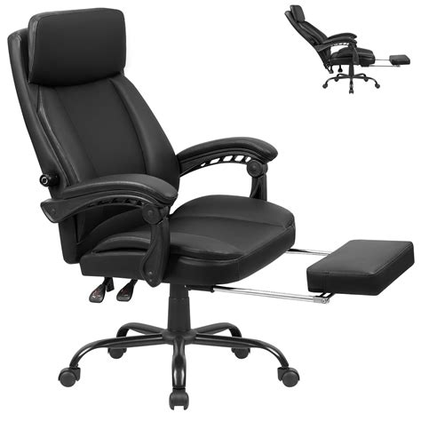 Buy Furmax High Back Executive Office Chair Pu Leather Reclining Office Chair Ergonomic Desk