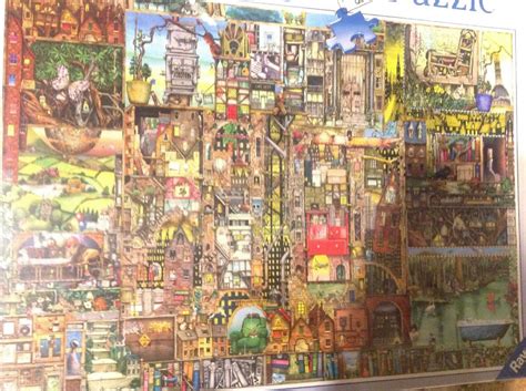 Ravensburger Bizarre Town Puzzle 5000 Piece Colin Thompson New