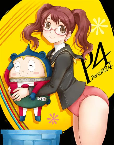 The Big Imageboard Tbib Bad Id Bad Pixiv Id Buruma Glasses Kujikawa Rise No Pants Persona