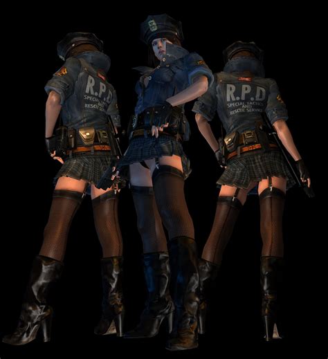 Helena Harper Resident Evil 6 Cop Model Retextured By Fish Bone 76