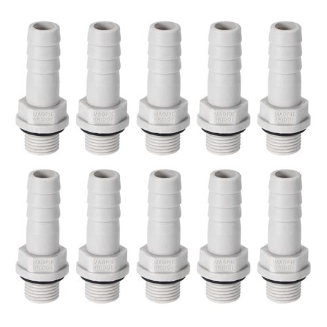 Pvc Barb Hose Fittings Connector Adapter 8mm Or 516 Barbed X 18 G
