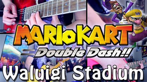 Waluigi Stadium Mario Kart Double Dash Rockmetal Guitar Cover