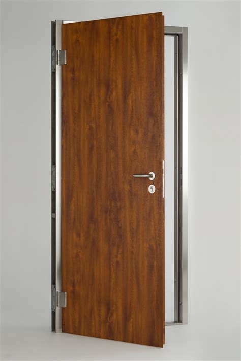 We15 Steel Doorset With The Appearance Of Timber