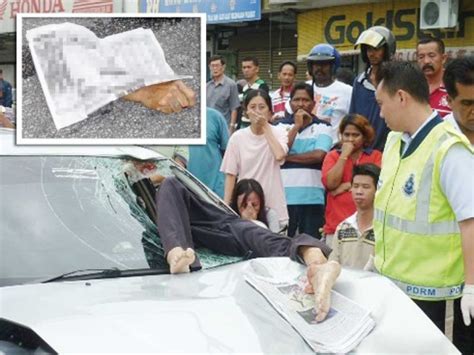 Kendalian brek tangan ( hand brake ) 35. Warisan Bonda: Kemalangan Ngeri : Tangan Putus, Badan ...