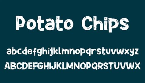Potato Chips Free Font