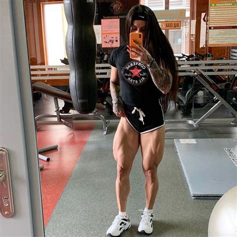 A Woman Taking A Selfie In The Gym