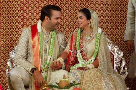 In Pictures The Wedding Ceremony Of Isha Ambani And Anand