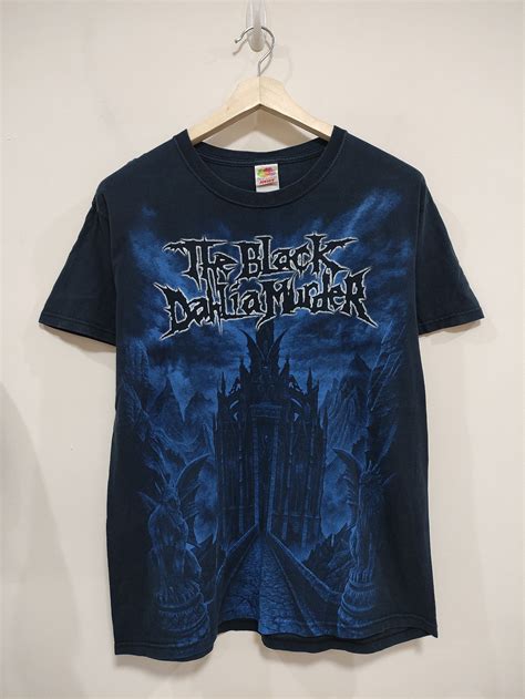 Vintage 00s the Black Dahlia Murder Over Print Big Screen Tee , - Etsy