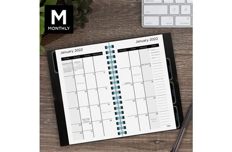Mead Basic Bungee Weekly Monthly Planners Pocket Planners Mead