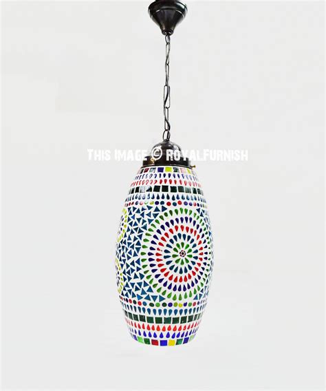 Decorative Handmade Turkish Mosaic Pendant Lighting Lamp
