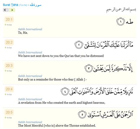 Listen surah taha audio mp3 al quran on islamicfinder. Surah Thaha 1-5 pelembut hati | Revelation, Spirituality, Doa