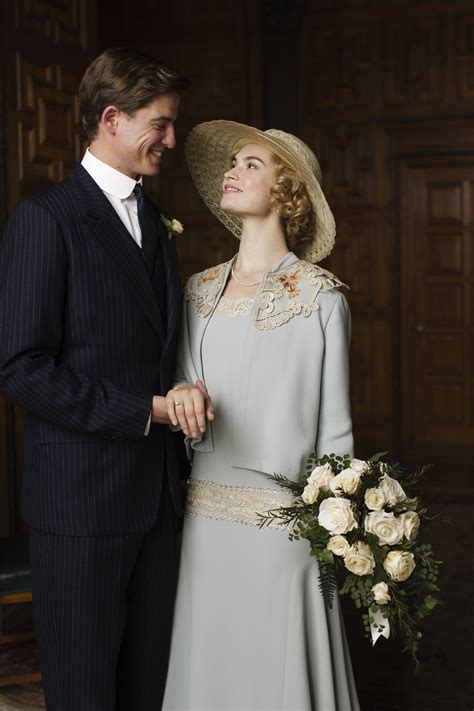Lily james, who played lady rose in the latter seasons of the series, shared with people that she will not appear in the film. Lily James (as Lady Rose McClare) and Matt Barber (as ...