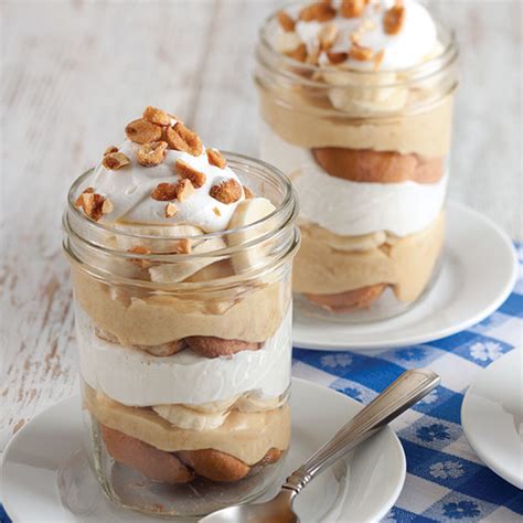 I remember the first time i tasted this version of banana pudding. Lighter Peanut Butter-Banana Pudding - Paula Deen Magazine