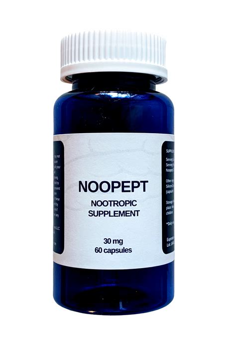 Buy Noopept Noopept Capsules 60 Ct 30 Mg Special Discount Today