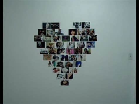 Fotos en forma de corazon. DIY: Collage en forma de corazon - YouTube
