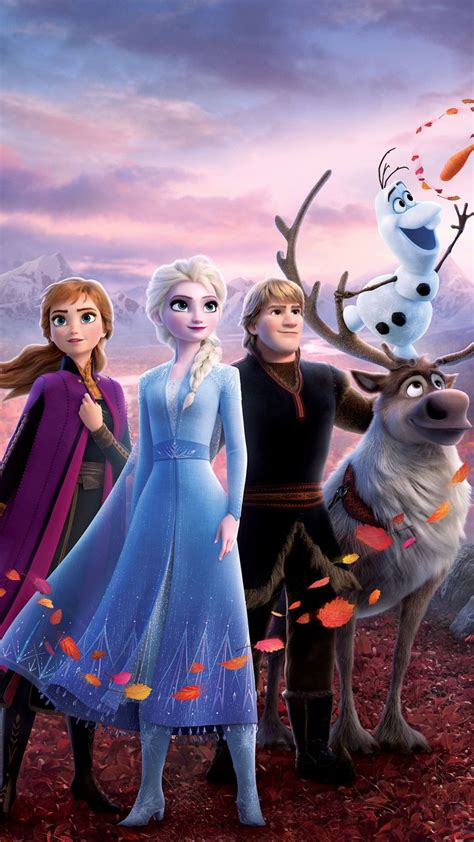 2160x3840 Película Película De Animación De Disney Frozen 2 Fondo De
