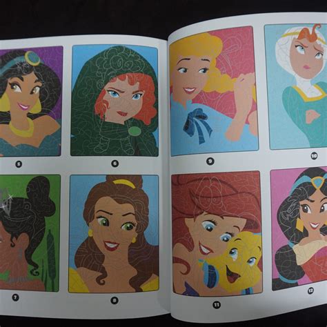 Disney Princesses  Coloriages Magiques  Trompe l'oeil  The Creative