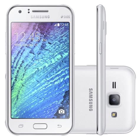 Samsung Galaxy J1 2016 Lte J120m Duos Teléfono Blanco De 106457