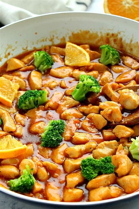 Just like panda express but better! Skinny Orange Chicken Recipe - quick and easy Asian dish ...
