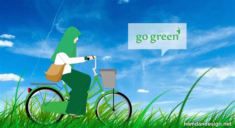 Maybe you would like to learn more about one of these? Kartun Akhwat/Muslimah Bersepeda - Go Green - Kartun Dakwah Islam | Kumpulan Gambar Kartun Islami
