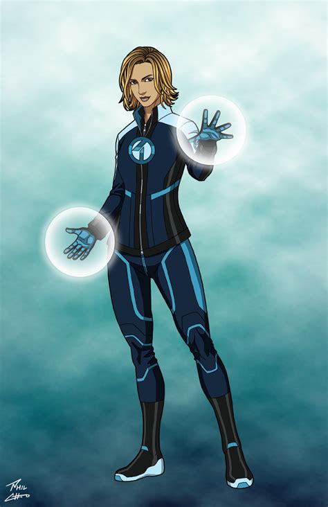 Sue Storm Commission By Phil Cho On Deviantart Marvel Character