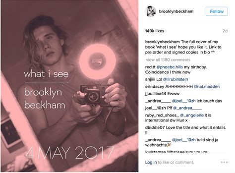 Brooklyn Beckham To Release Debut Book Of Photography Amateur Photographer