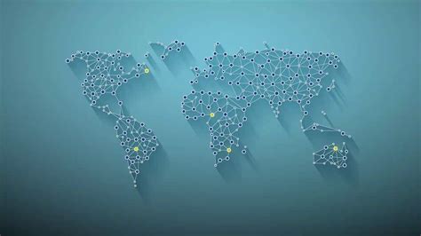Fire motion loops and animated backgrounds for chroma keys, video producers, motion graphics. Global Network World Map Animation Video Motion Graphics ...