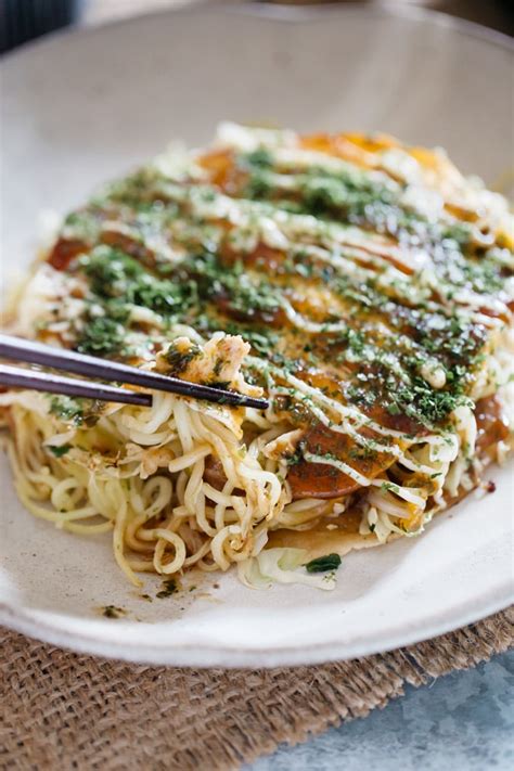 Hiroshima Okonomiyaki How To Flip It All Together Chopstick Chronicles