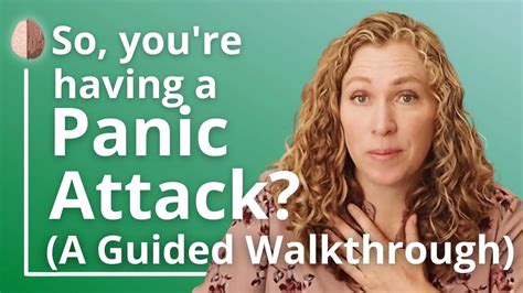 Having A Panic Attack Guided Walkthrough To Stop A Panic Attack Therapy In A Nutshell