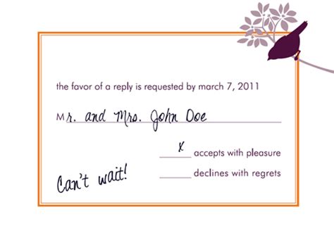 Reply To Marriage Invitation Email