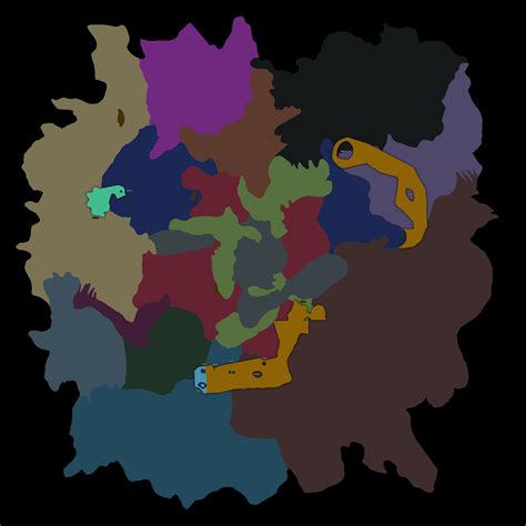 Inactive Lava Zone Map – Map Of The Usa With State Names