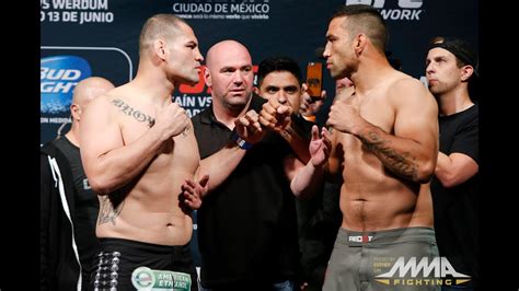 UFC Weigh Ins Cain Velasquez Vs Fabricio Werdum YouTube