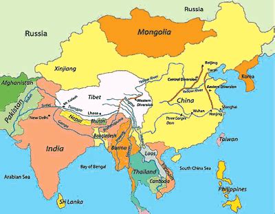 In centraal azië, van de buitenwereld afgesloten door. Trung Quốc - Ấn Độ: Thách thức Tây Tạng - CVD