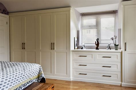 Bespoke Fitted Shaker Style Bedroom Suite Clémaron Sussex Surrey