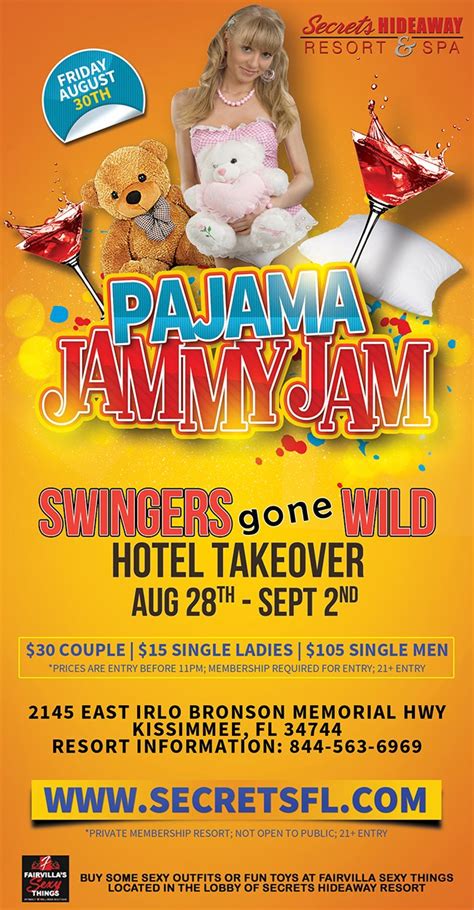 pajama jam swingers gone wild takeover