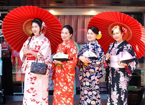 [kanagawa] [kanagawa kamakura] great value “kamakura osanpo kimono rental plan” with easy hair