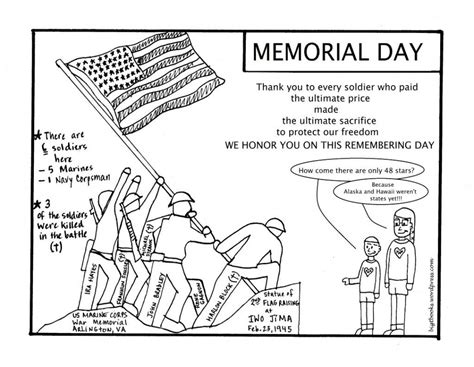 1236 x 1600 file type: coloring.rocks! | Worksheets free, Memorial day coloring ...