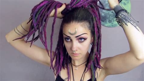 If you are healthy and fit person, it usually starts after 38 or 40. Wool Dreads tutorial by Psychara - YouTube