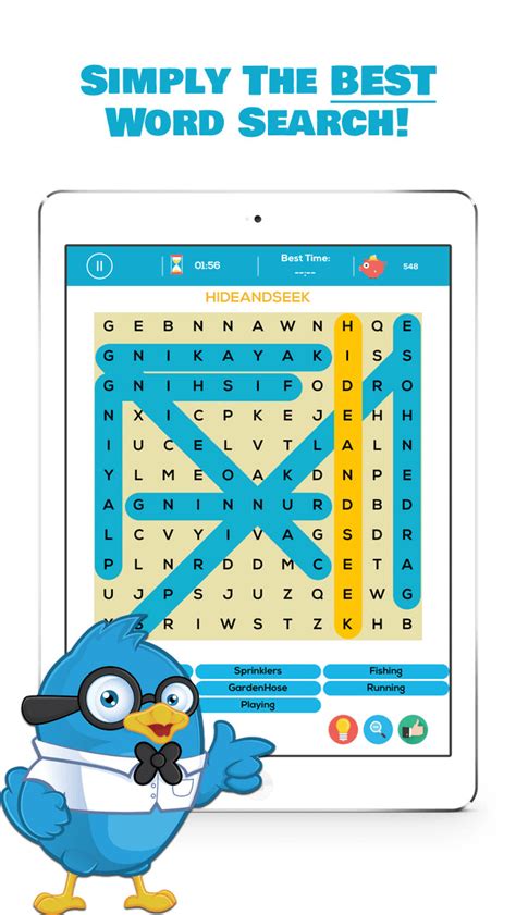 Impress your friends by solving image puzzles and picking the correct word that fits the post written for the website freeapps.ws: Best Word Search™ Puzzles - appPicker