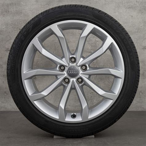 Audi 18 Inch Rims A4 S4 B9 8w Alloy Rims S Line Summer Wheels Summer Tires